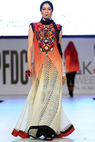 Sabina at PFDC Sunsilk Fashion Week 2012 Day 3
