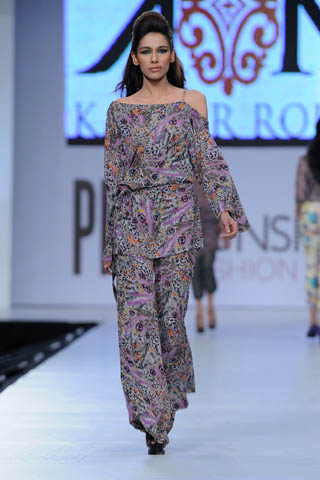 Fayeza Ansari at PFDC Sunsilk Fashion Week 2012 Day 4