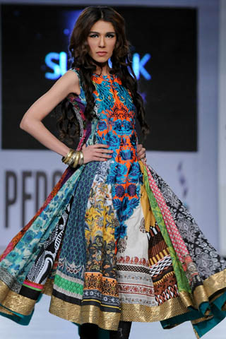 Fayeza Ansari at PFDC Sunsilk Fashion Week 2012