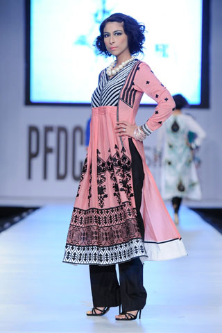 Meesha Shafi at PFDC Sunsilk Fashion Week 2012 Day 2