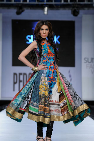 Fayeza at PFDC Sunsilk Fashion Week 2012 Day 2