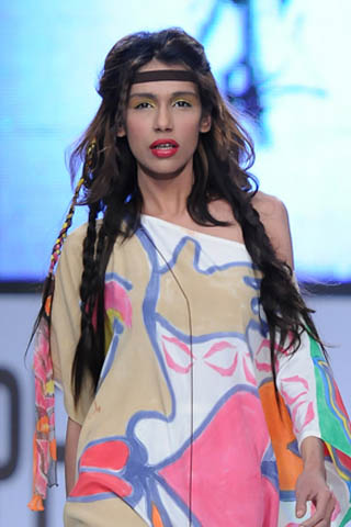 Fashion Model Fayeza at PFDC Sunsilk Fashion Week 2012