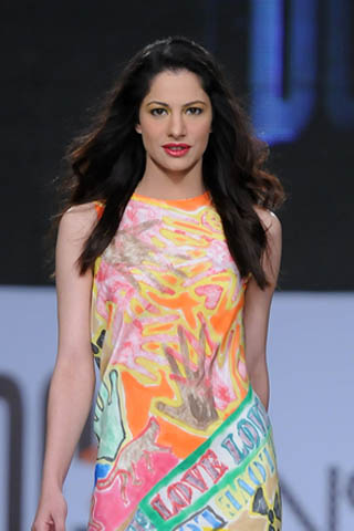 Cybil at PFDC Sunsilk Fashion Week 2012