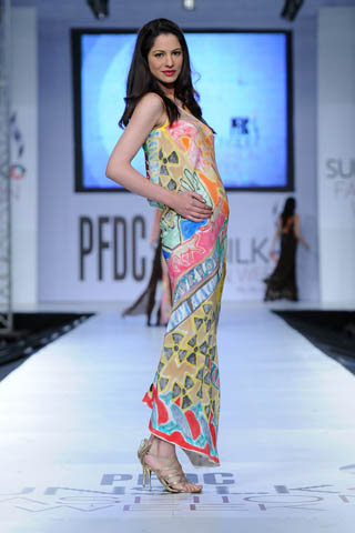 Fashion Model Cybil at PFDC Sunsilk Fashion Week 2012 Day 4