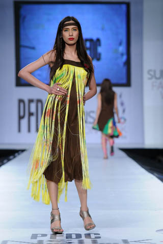 Sadaf Malaterre & Anjum Alix Noon at PFDC Sunsilk Fashion Week 2012 Day 4