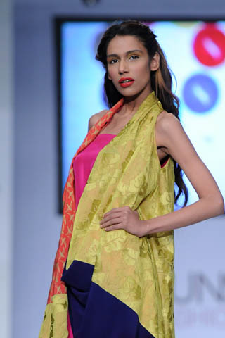 Fayeza Ansari at PFDC Sunsilk Fashion Week 2012