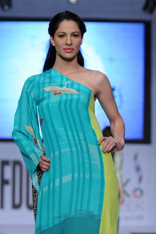 Cybil at PFDC Sunsilk Fashion Week 2012