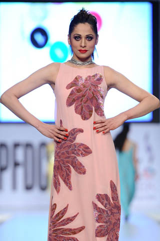 Tazeen Hassan at PFDC Sunsilk Fashion Week 2012