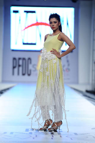 Tazeen Hassan at PFDC Sunsilk Fashion Week 2012 Day 1