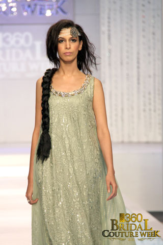 Ayesha & Somaiya at Bridal Couture Week 2011