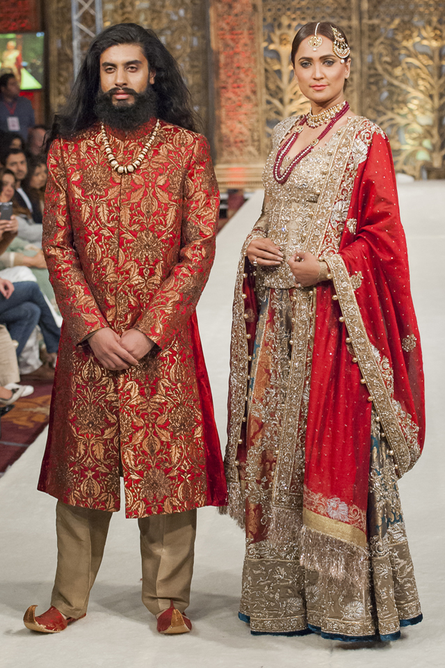 Bridal Rana Noman 2014 Latest PFWL Collection