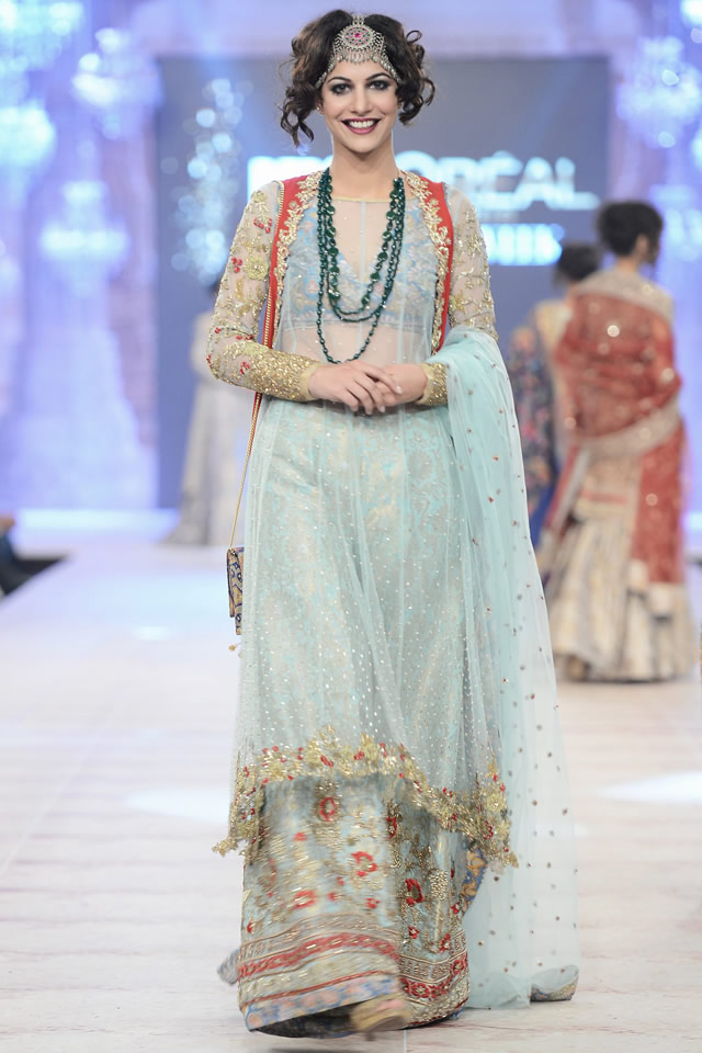 Zara Shahjahan Bridal Collection at PFDC Lâ€™Oreal Paris Bridal Week 2014 day 2