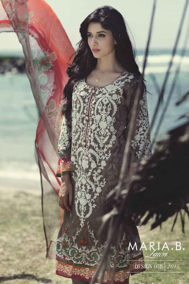 Spring Summer MARIA.B Latest 2015 Lawn Collection