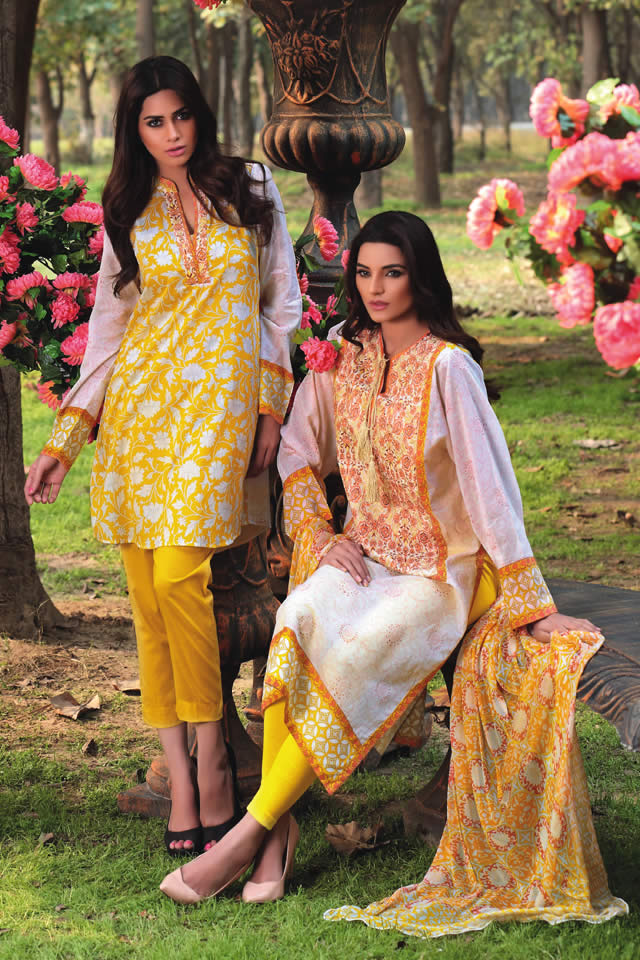 Spring Summer SNM 2015 Lawn Collection