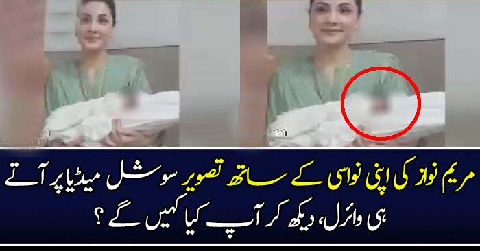 Maryam Nawaz Picture With Granddaughter Goes Viral