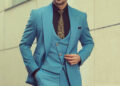 Custom Sky Blue Prom Suit 05