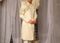 Off-White Embroidered Sherwani 3